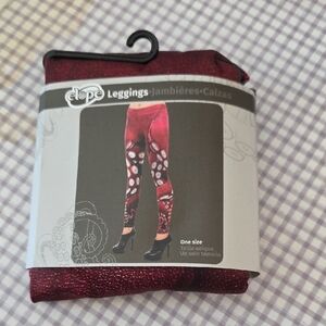 elope Red Leggings for Kids